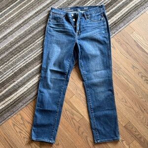 J. Crew Women's High Rise Jeans in Classic Blue